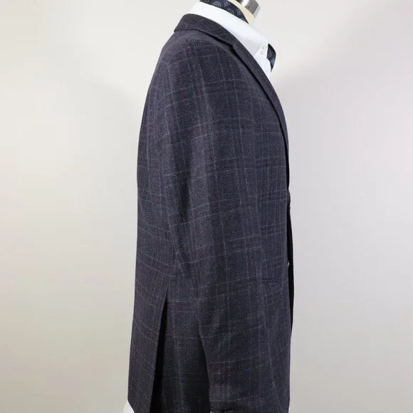 Luigi Bianchi Mantova Sport Jacket 42R/52 Virgin Wool Slim Fit. Made in Italy. - Picture 3 of 10